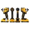 Zestaw Combo Dewalt DCK2061D2T 18V 2x2.0Ah XR Wkrętarka DCD709 + Zakrętarka DCF809